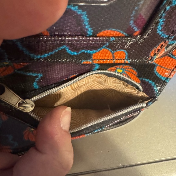 Sakroots Multicolor Bird Pattern Wristlet - Picture 8 of 9